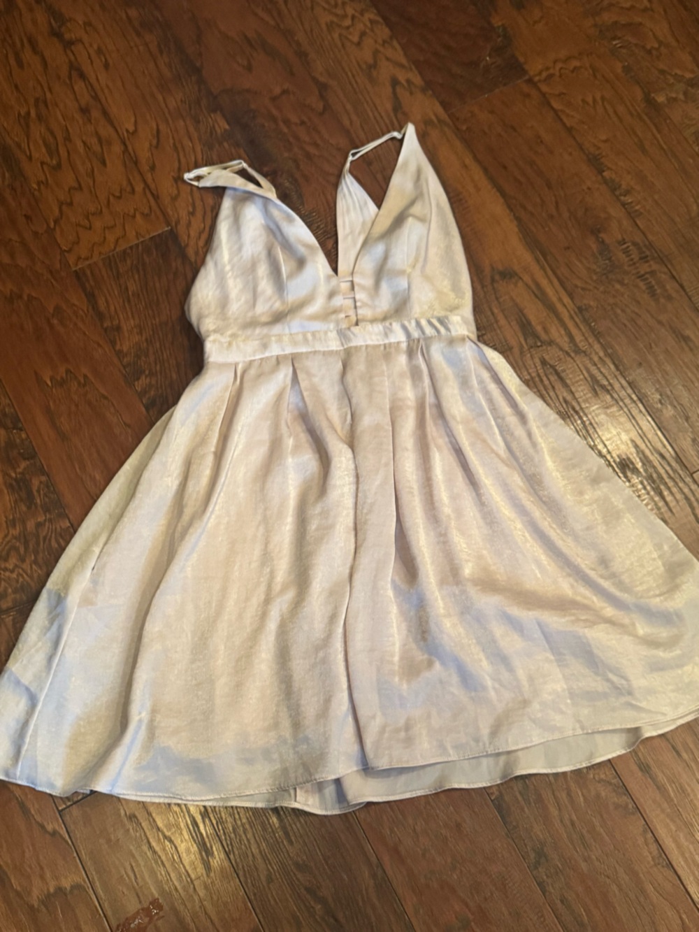 Free People Soft Champagne Slip Dress